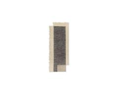 ferm LIVING - Counter Runner 80 x 200 Charcoal/Off-White