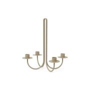 ferm LIVING - Sway Candelabra Cashmere