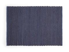 HAY - Channel Rug 140x200 Blue/White