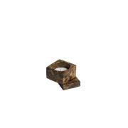 Woud - Jeu de dés 1 Candle Holder Brown Marble