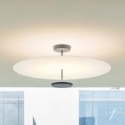 Vibia Flat LED-loftlampe 2 lyskilder Ø 90 cm hvid