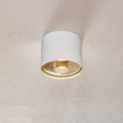 Loftspot Bot, hvid, 1 lyskilde