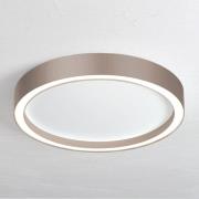 Bopp Aura LED-loftlampe Ø 30cm hvid/taupe