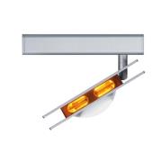 GRIMMEISEN Slide Movex LED-spot 80°/80° hvid