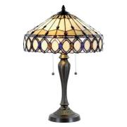 Fiera bordlampe i Tiffany-stil