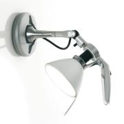 Luceplan Fortebraccio vægspot Ø 11 cm, aluminium