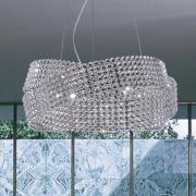 DIAMANTE krystal-pendellampe Ø 95 cm