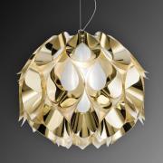 Slamp Flora - designer-hængelampe, guld, 50 cm