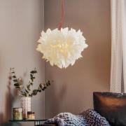 Slamp Veli Foliage hængelampe, hvid-rød, 45cm