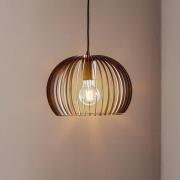 Hængelampe Larus i sort stål, 1 lyskilde