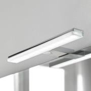 LED-spejlbelysning Pandora, krom, bredde 20,8 cm