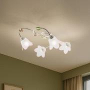 Loftlampe Botton i florentinsk stil med 4 lyskilder