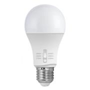 E27 11W LED-pære A60 CCT 2.700/4.000/6.500 K