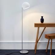 Nyta Tilt Globe Floor Gulvlampe stål hvid