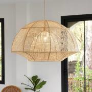 MARKET SET Odyssée hængelampe, palmefibre, Ø 78 cm