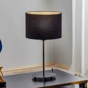 Bordlampe Golden Roller højde 50 cm sort/guld