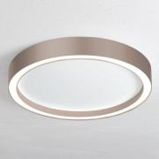 Bopp Aura LED-loftlampe Ø 40cm hvid/taupe