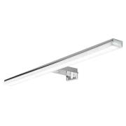 LED-spejlbelysning Pandora, krom, bredde 60,8 cm