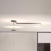 Vibia Flat LED-loftlampe, 3 lyskilder Ø 55 cm hvid