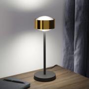 Puk! 120 Eye Table LED, matte linser, messing/sort