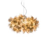 Slamp hængelampe Clizia Mama Non Mama, Ø53cm, guld/klar