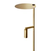 Kelly LED-bordlampe, justerbart spot, guld/guld