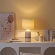 Pauleen Glowing Soul bordlampe, stof og keramik