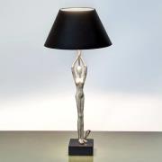 Designer bordlampe Ballerino med figur