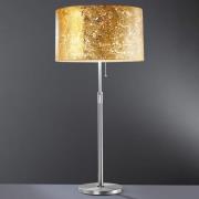 Loop - bordlampe med bladguld