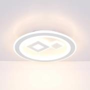 LED-loftlampe Valeria, CCT-funktion, rund