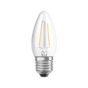 OSRAM LED-kerte E27 4W Classic B 2.700K klar