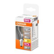 E14 LED-dråbepære 4,8 W filament 2.700 K, dæmpes