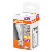 OSRAM Superstar LED-pære E27 11 W mat 2.700 K