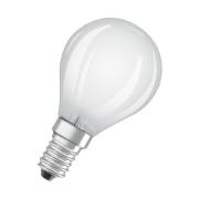 OSRAM LED-dråbepære E14 6,5W 840 mat, dæmpbar