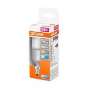 OSRAM LED-pære Star Stick, E14, 9 W, mat, 4.000 K