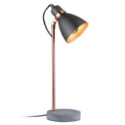 Moderne bordlampe Orm med betonfod