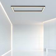 PURE Lines LED-loftlampe, kantet, antracit