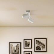 Zoom loftspot, 2 lyskilder, hvidt