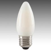 LED-kertepære E27 4,5 W 827, satineret