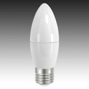 LED-kertepære E27 4,5 W 827, satineret