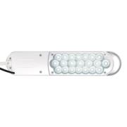 LED-bordlampe Atlantic w. Stativ hvid