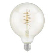 LED-globepære E27 G125 4 W 2.200 K filament