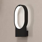 Codriales LED-væglampe i sort