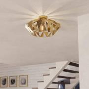 EGLO Carlton loftslampe, guld