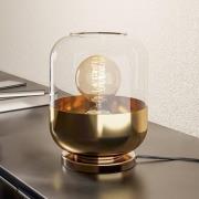 EGLO Maryvilla bordlampe, guld/klar