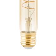 LED-rørpære E27 4W T30 1,600K Filament amber