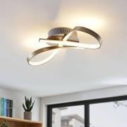 LED loftlampe Alana i sløjfe form