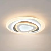 Lindby LED-loftslampe Rebeka, oval, CCT, fjernbetjening