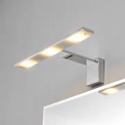 Lorik - smart LED-spejllampe, krom