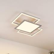 Lucande Ciaran LED-loftlampe, kvadrater